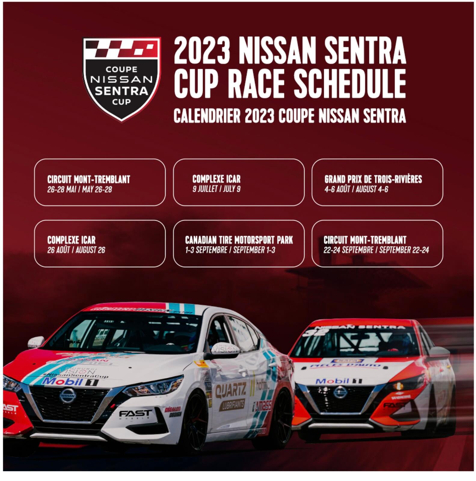 Courses 2023 Coupe Nissan Sentra
